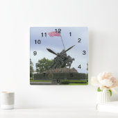 WWII Square Clock Vierkante Klok (Huis)