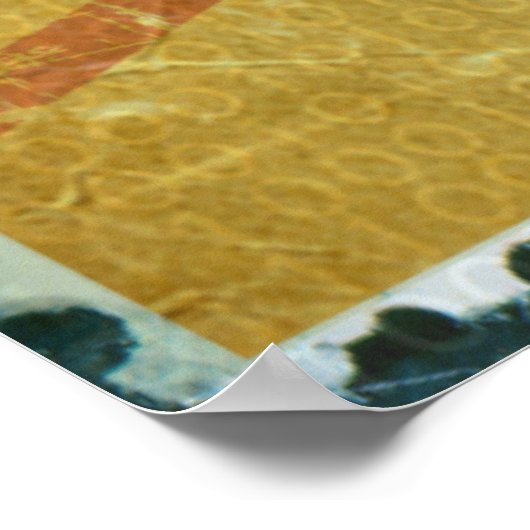 WWII-Stijlontwerper Poster (Hoek)