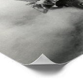 WWII US Marine truck raketten, Iwo Jima Poster (Hoek)