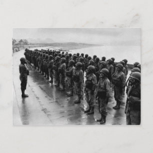 WWII-verpleegkundigen in gasmaskers Briefkaart