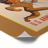 WWII Vintage Poster Poster (Hoek)