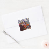 WWII Vintage Poster Sticker (Envelop)
