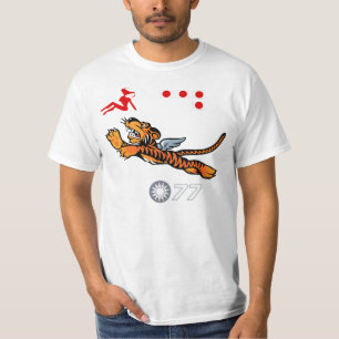 WWII Wing Art (vliegende trekkers) T-shirt