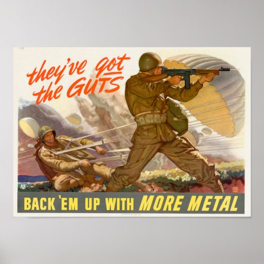 WWII ze hebben de gasten Poster (Voorkant)