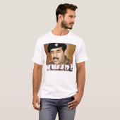 WWJD over Saddam? T-shirt (Voorkant volledig)