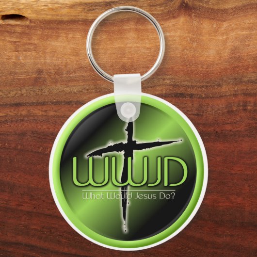 WWJD ? Porte-clés (Recto)