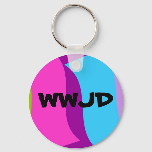 WWJD SLEUTELHANGER (Voorkant)