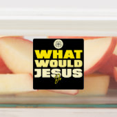 WWJD – What Would Jesus Do? Square Stickers (Apposé)