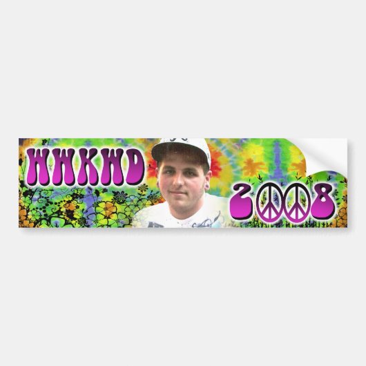 wwkwd bumpersticker (Voorkant)