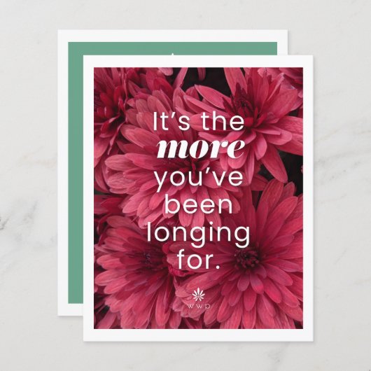 WWP Nodig Kaart uit (Groot) (Voorkant / Achterkant)