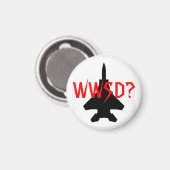 WWSD? kleine magneet (Voorkant / Achterkant)