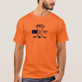 WWSD Mannen shirt - AK + CLYC-vlaggen (Voorkant)