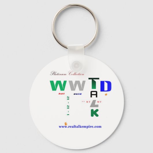 wwtd - key sleutelhanger (Voorkant)