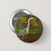 WWW.EARTHLIGHTANDCOLOR.COM RONDE BUTTON 5,7 CM (Voorkant /achterkant)