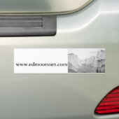 www.edmooreart.com bumpersticker (Op auto)