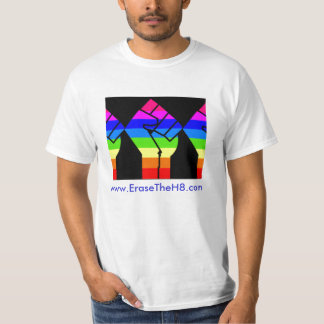 www.EraseTheH8.com T-shirt