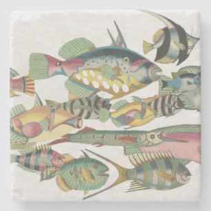 WWW FISH Steengoed Stenen Onderzetter