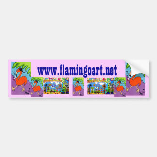 www.flamingoart.net bumpersticker
