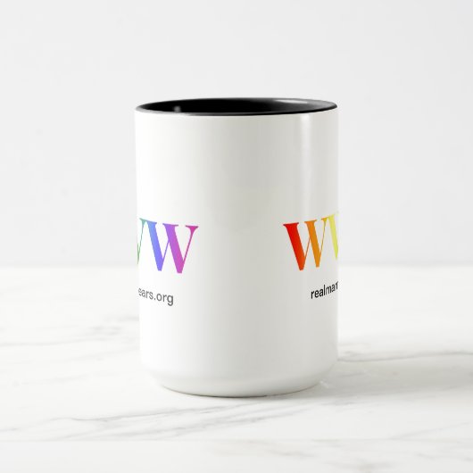 WWW Rainbow Mug (Centre)