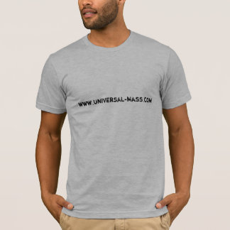 www.Universal-Mass.com T-shirt