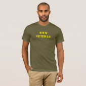 www-veteraan t-shirt (Voorkant volledig)