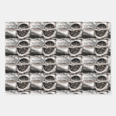  WWWII-vliegtuig Inpakpapier Vel (Voorkant)