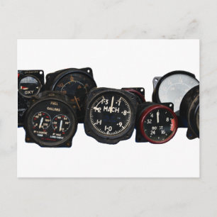  WWWII-vliegwijzerplaten Briefkaart