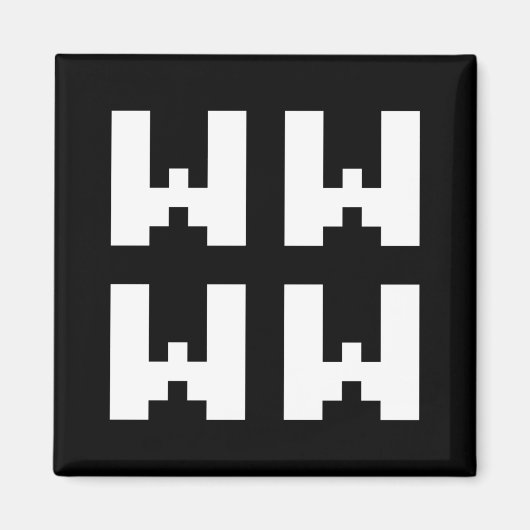 WWWW | LOL Japan Internet Slang Magneet (Voorkant)