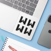 WWWW | LOL Japan Internet Slang Sticker (Laptop met iPhone)