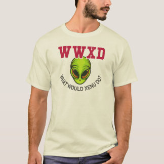 WWXD Wat zou Xenu doen Scientology Cult Protest T-shirt