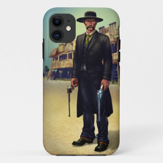 Wyatt Earp Case-Mate iPhone Case (Achterkant)