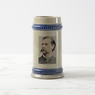 Wyatt Earp Commemerative Beer Stein Bierpul