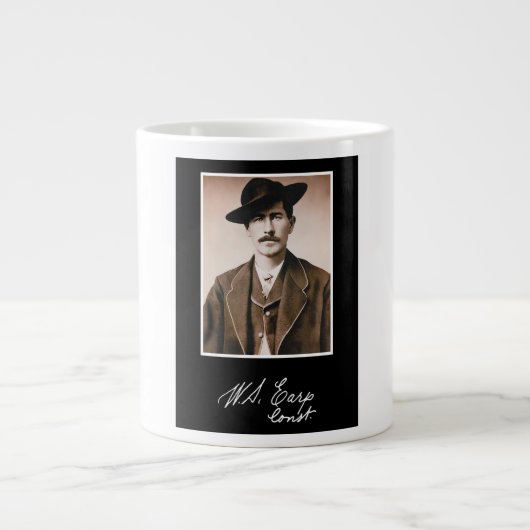 Wyatt Earp Constable in Zijne Eerste Minister Extra Grote Beker (Voorkant)