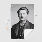 Wyatt Earp: Lawman, Gunfighter, Saloon Keeper Golfhanddoek (Insitu)