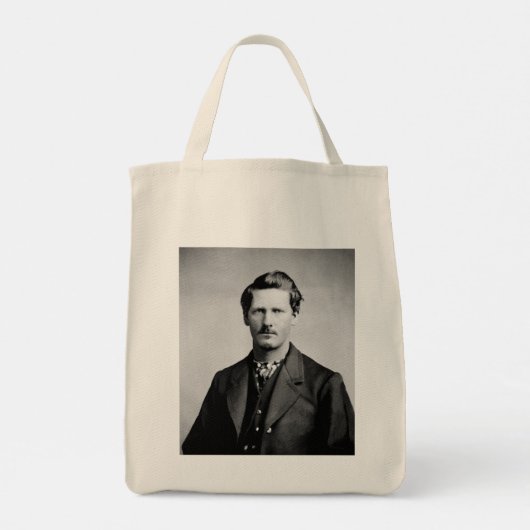 Wyatt Earp: Lawman, Gunfighter, Saloon Keeper Tote Bag (Achterkant)
