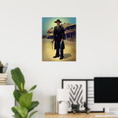 Wyatt Earp Poster (Thuiskantoor)