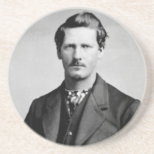 Wyatt Earp Sheriff & Gunfighter Old West Zandsteen Onderzetter