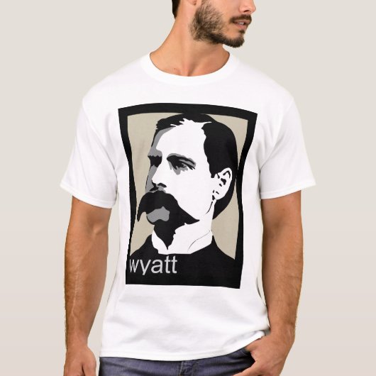 wyatt earp t-shirt (Voorkant)