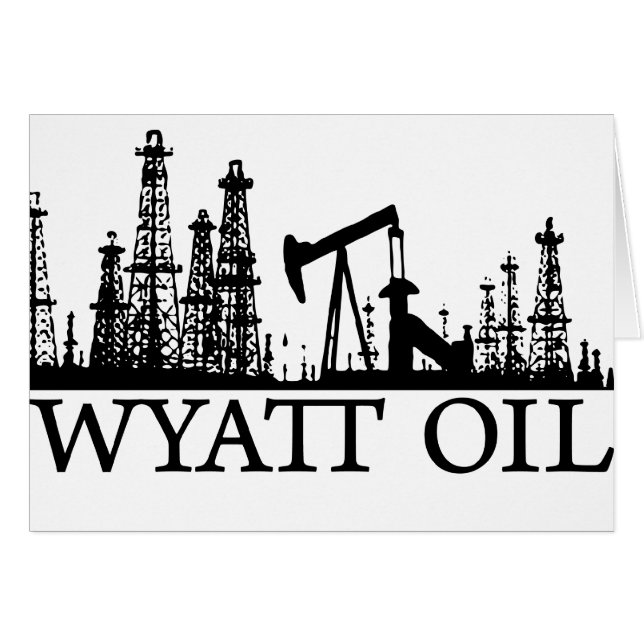 Wyatt Oil/Black Logo (Voorkant Horizontaal)