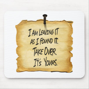 Wyatt's Sign Atlas Shrugged Muismat