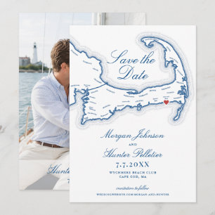 Wychmere Beach Club Enregistrez la Date   Carte du