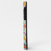 Wycinanki Floral over Wit Case-Mate iPhone Case (Achterkant/links)