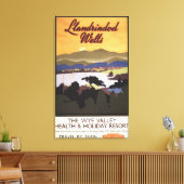 Wye Valley Resort British Rail Poster Canvas Afdruk (Insitu (Woonkamer))