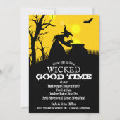 Wyed Witch Halloween Kaart (Voorkant)