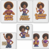 Wyldflow3r’s Funk Sticker Pack | Retro Soul Vibes (Voorkant)