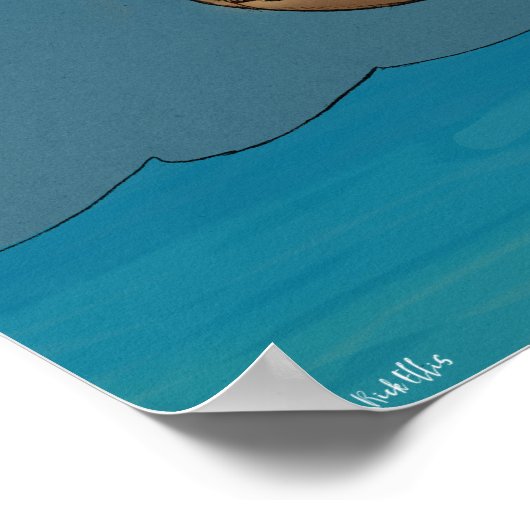 Wynken, Blynken en Knoop Poster (Hoek)