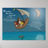 Wynken, Blynken en Knoop Poster (Voorkant)