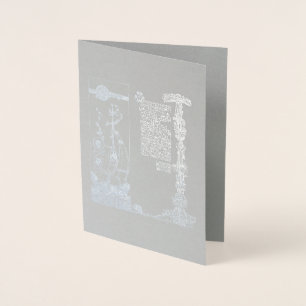 Wynken Blynken & Nod van Jessie Marion King Folie Kaarten