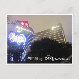 wynn macau briefkaart