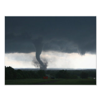 Wynnewood, OK EF4 Tornado-fotoafdrukken Foto Afdruk